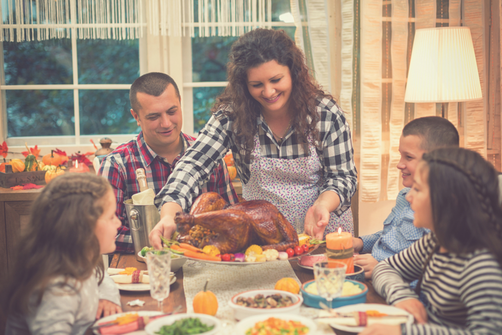 thanksgiving family meal