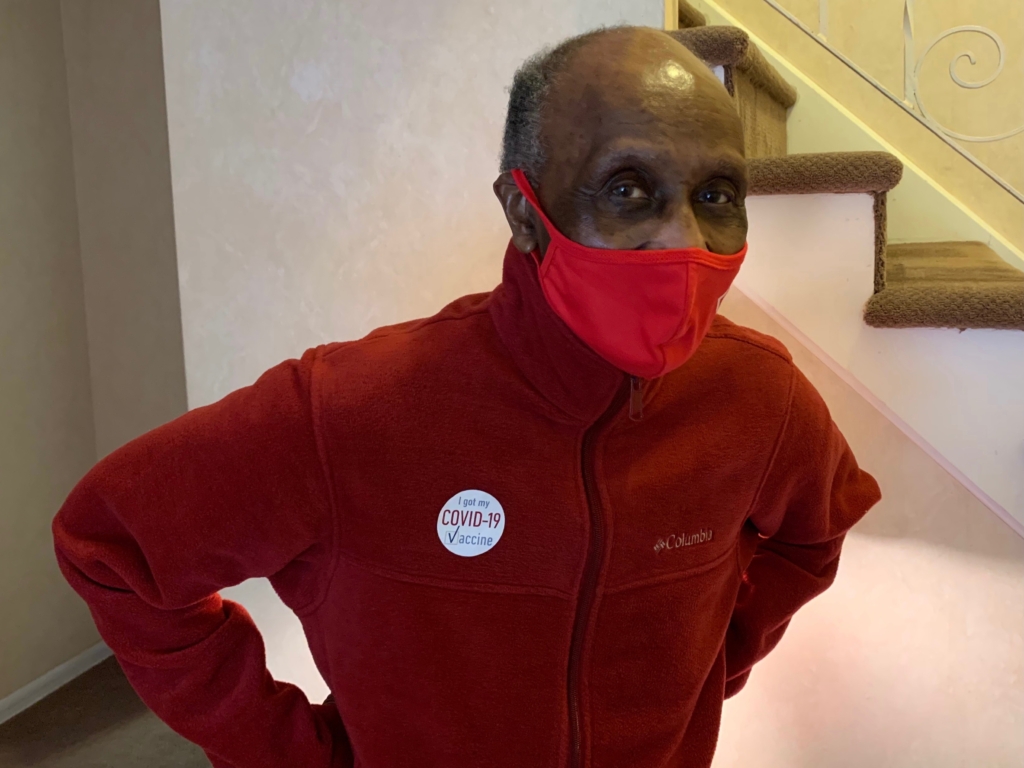 Charles Robinson volunteer