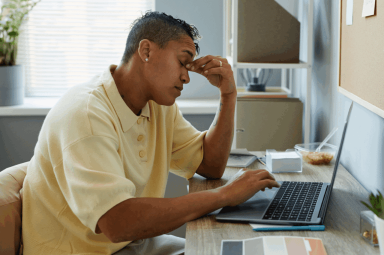 Woman at work