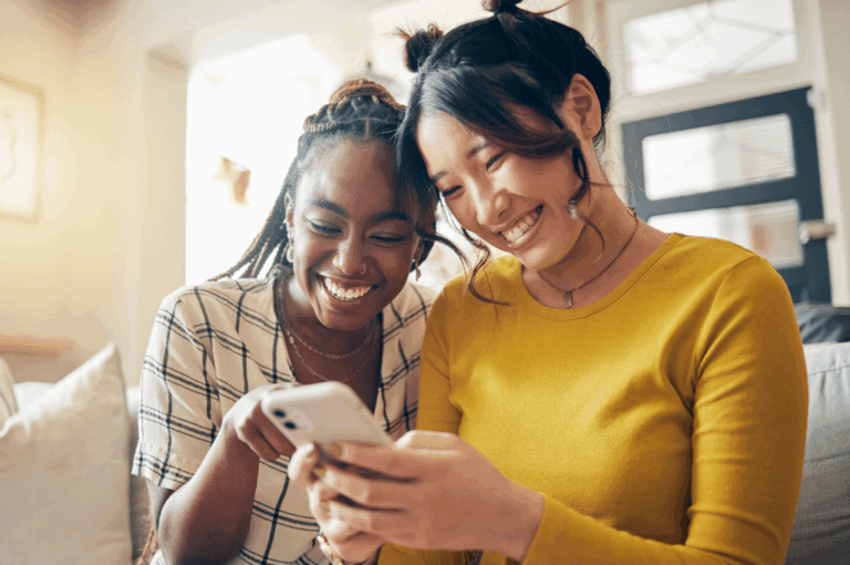 Two Women Talking