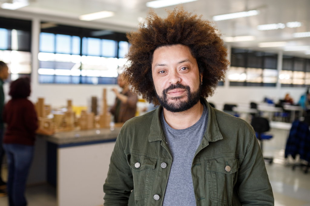 Happy Middle Aged Man