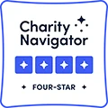 Four-Star Rating Badge - Charity Navigator