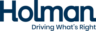 Holman logo with tagline