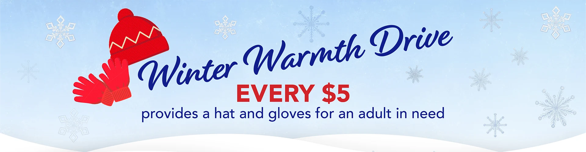 Winter warmth Event Banner